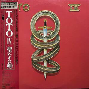 帯付き TOTO「Toto Ⅳ」LP（12インチ）/CBS/SONY(20AP 2280)/洋楽ロックの画像1