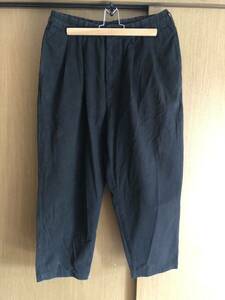 COOTIE Rough Twill 2 Tuck Tapered Easy Pants L Black CTE-19A106 Koo tea pants 2 tuck black 