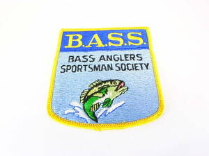 B.A.S.S. メンバー ワッペン　9cm×8.5cm バス アングラーズ スポーツマン ソサエティー オブ アメリカ ①検 バスオブジャパン