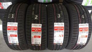  2023年モデル 新品 クムホ エクスタ PS71　215/50R17 4本セット　