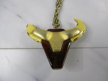 S20　棚36　現状品　ジバンシィ　GIVENCHY　ネックレス　ペンダント　Bull Pendants　ブルペンダント　ジバンシー　アクセサリー_画像3