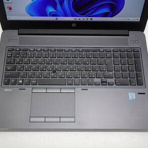 HP ZBook Studio G3 Xeon E3-1505M v5 メモリ16B SSD 256GB HDD 1TB 15.6インチ 高解像度1920X1080 Win11 Nvidia Quadro M2000M 管BD-356の画像2