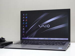 VAIO VJPG11C11N 第7世代 Core i7 7500U メモリ16GB SSD256GB Win11 13.3インチ フルHD SONY Bluetooth Webカメラ 管FA-372