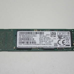 SAMSUNG 256GB SSD M.2 MZ-NLM256C 管AG-1041の画像1