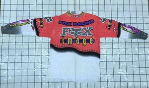 FOX FOXRACING レーシングTシャツ　カラー赤　サイズ L FOXimage フォックス