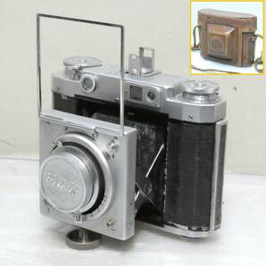 フイルム(コンパクト)カメラ(587)  Press Van Asahi-Kogaku Takumar 3.5/75 蛇腹 6×6 ジャンクセットの画像1