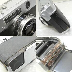 フイルムコンパクトカメラ(596) yashica Half 17 minolta repo Canon demi EE28 ハーフカメラ ジャンクセットの画像9