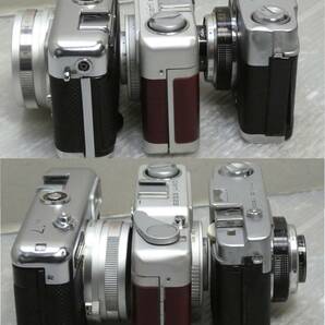 フイルムコンパクトカメラ(596) yashica Half 17 minolta repo Canon demi EE28 ハーフカメラ ジャンクセットの画像6