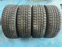 中古スタッドレスセット WAREN 16インチ 6.5j +48 ダンロップ WM02 215/60R16 2022年 ヴェゼル CX-3 オデッセイ_画像5