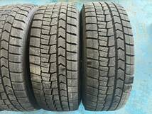 中古スタッドレスセット WAREN 16インチ 6.5j +48 ダンロップ WM02 215/60R16 2022年 ヴェゼル CX-3 オデッセイ_画像6