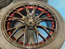 WEDS ウェッズスポーツ SA20R 18インチ 7.5j +45 PCD114.3 ミシュラン PS4 225/45R18 2021年 レヴォーグ S4 _画像2