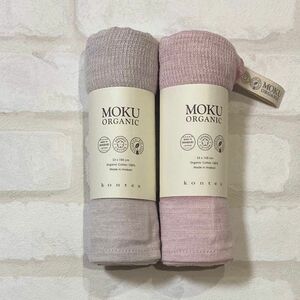 MOKU タオル オーガニック 2枚セット M サイズ フェイスタオル 今治