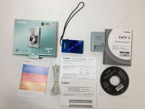 【未点検・未清掃】Canon IXY 3 デジタルカメラ コンパクト キャノン ジャンク品