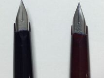 【中古品】万年筆 モンブラン MONTBLANC 300 シルバーカラー 筆記用具 文具【2本セット】_画像4