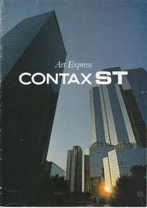 CONTAX ST catalog Contax 