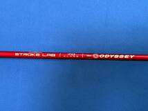 ★超極上品★ ODYSSEY オデッセイ TRI BEAM トライビーム TWELVE 12 CS パター 34インチ　STROKE LAB 70C RED ガラスコーティング済_画像8