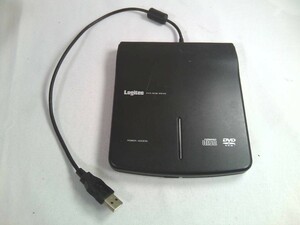 Logitec LDV-P8U2LBK считывание специальный USB DVD-ROM DRIVE * рабочий товар 