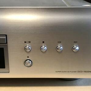 DENON デノン DCD-1600NE SACD/CDプレーヤー 2021年製 元箱・取説・専用リモコン付き 完動美品の画像5