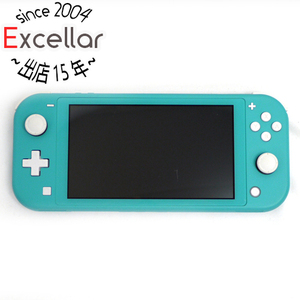 【中古】任天堂 Nintendo Switch Lite(ニンテンドースイッチ ライト) HDH-S-BAZAA ターコイズ 液晶画面いたみ [管理:1350008965]