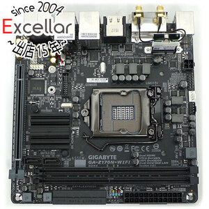 【中古】GIGABYTE Mini ITXマザーボード GA-Z170N-WIFI Rev.1.0 [管理:1050016505]