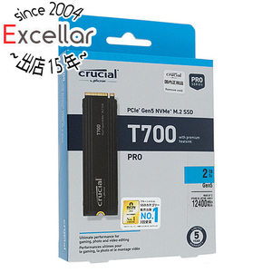 crucial built-in type M.2 SSD T700 CT2000T700SSD5JP 2TB [ control :1000027985]