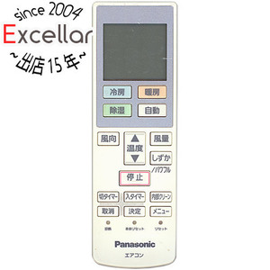 【中古】Panasonic エアコンリモコン ACXA75C02260(ACRA75C02270X) [管理:1150026916]