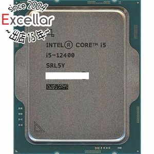 【バルク新品】 Core i5 12400 2.5GHz LGA1700 65W SRL5Y [管理:1000028020]