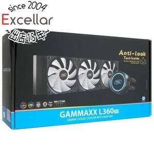 【新品訳あり(箱きず・やぶれ)】 DEEPCOOL 簡易水冷CPUクーラー GAMMAXX L360 V2 DP-H12RF-GL360V2C [管理:1000028031]