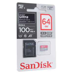 [.. пачка соответствует ]SanDisk microSDXC карта памяти SDSQUAR-064G-JN3MA 64GB [ управление :1000015485]