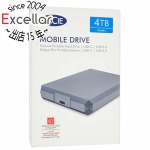 [ новый товар ( вскрыть только )] LaCie LaCie Mobile Drive STHG4000402 Space серый [ управление :1000028058]