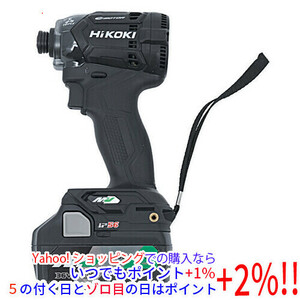 HiKOKI インパクトドライバー WH36DC(2XP)(B) ストロングブラック [管理:1100033676]