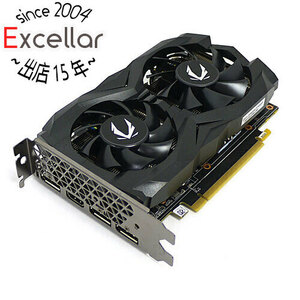 【中古】ZOTAC GAMING GeForce GTX 1660 Twin Fan ZT-T16600K-10M PCIExp 6GB [管理:1050023217]