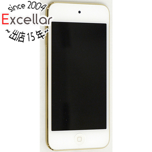 【中古】【ゆうパケット対応】Apple 第6世代 iPod touch MKH02J/A ゴールド/16GB 本体のみ 液晶画面いたみ [管理:1150022164]