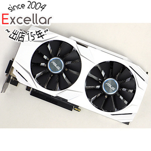 【中古】ASUSグラボ DUAL-GTX1070-O8G PCIExp 8GB [管理:1050012646]