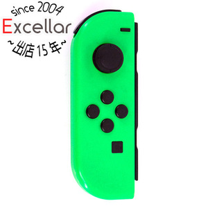 【中古】任天堂 Joy-Con (L) ネオングリーン 本体のみ [管理:1350007797]