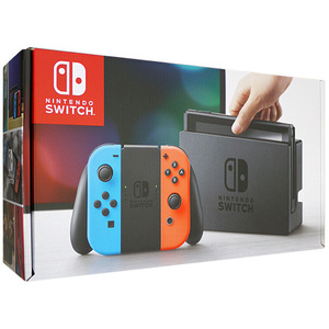 【中古】任天堂 Nintendo Switch ネオンブルー/ネオンレッド Joy-Con(L)なし 元箱あり [管理:1350007882]