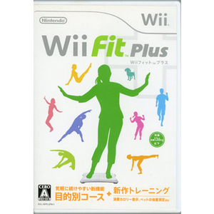 【中古】Wiiフィット プラス バランスWiiボードセット 外箱・説明書なし・Wiiボードいたみ [管理:1350009600]