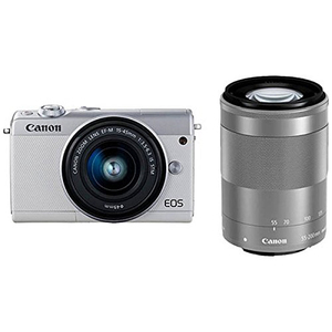 EOS M100 ダブルズームキット （ホワイト）