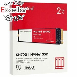 Western Digital製 SSD WD Red SN700 NVMe WDS200T1R0C 2TB [管理:1000028122]