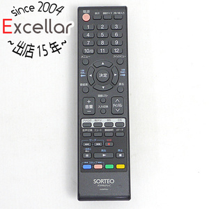 【中古】三谷商事 SORTEO テレビ用リモコン 076R0TP031 本体いたみ [管理:1150027073]