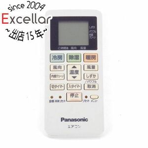 【中古】【ゆうパケット対応】Panasonic エアコンリモコン ACXA75C13980 [管理:1150027090]