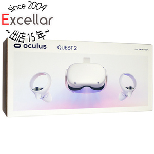 【中古】Oculus VR オールインワンVRヘッドセット Quest 2 128GB 899-00183-02 元箱あり [管理:1050023267]