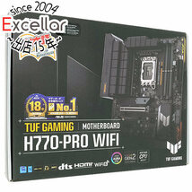 【中古】ASUS製 ATXマザーボード TUF GAMING H770-PRO WIFI LGA1700 訳あり 元箱あり [管理:1050023278]_画像1