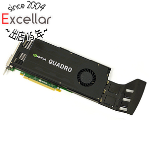 【中古】グラフィックボード NVIDIA Quadro K4000 PCIExp 3GB [管理:3031869]