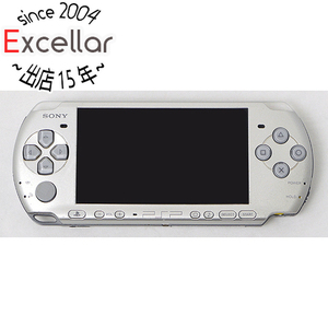 【中古】SONY PSP ミスティック・シルバー PSP-3000 MS バッテリーなし [管理:1350011528]