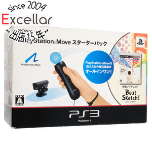 【新品(開封のみ・箱きず・やぶれ)】 SONY PlayStation Move スターターパック CEJH-15008 [管理:1300011617]