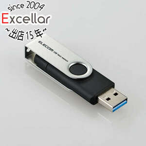 ELECOM エレコム Type-C(TM)/USB-Aコネクター対応 USBメモリ MF-TPC3256GBK 256GB ブラック [管理:1000028097]