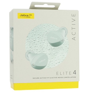 Jabra Bluetoothイヤホン Elite 4 Active 100-99180002-40 ライトミント [管理:1100045700]