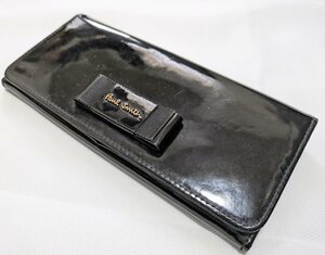 ■ポールスミス 長財布 かぶせ蓋 黒 Paul Smith■