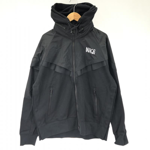 【中古】NIKE×sacai AS M NRG Full Zip Hoodie サイズXL DQ9030-010 ナイキ サカイ[240091350330]